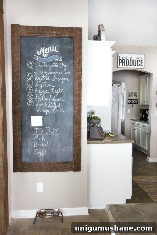 Modern Farmhouse Kitchen Makeover Reveal and Design Ideas 17 Modern Farmhouse Kitchen Makeover Reveal | blesserhouse.com - So many budget-friendly DIY projects packed into one kitchen!