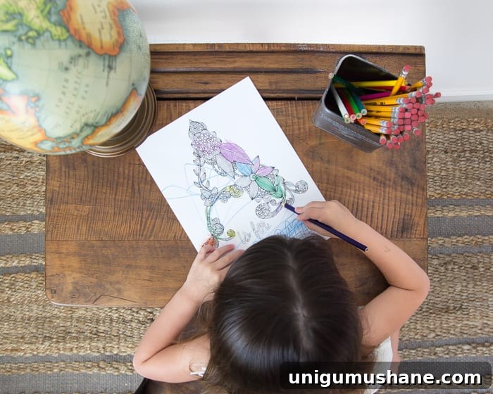 Back to School Style Guide: Schoolhouse Desk Homework Station 12 Back-To-School Style Guide, Antique Schoolhouse Desk Makeover & Simple DIY Homework Station | blesserhouse.com