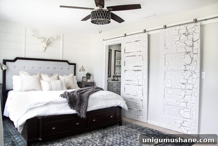 How to Install Sliding Barn Doors: Step-by-Step DIY Guide 3 How to Install Sliding Barn Doors | blesserhouse.com - A quick tutorial to show how to install sliding barn doors in 5 easy steps using a door hardware kit from @NationalHardware. #sponsored