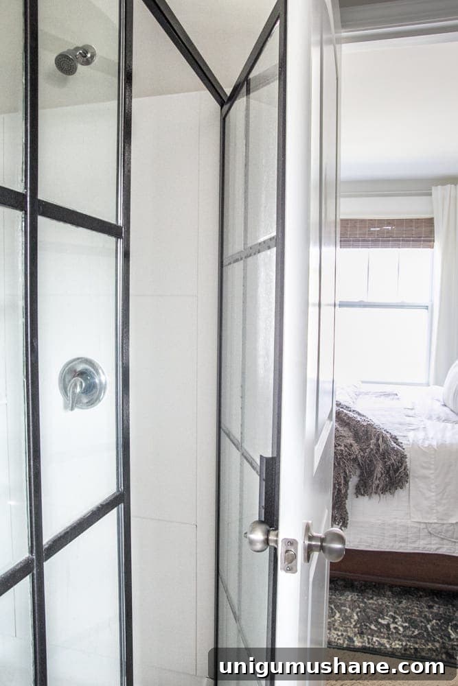 How to Install Sliding Barn Doors: Step-by-Step DIY Guide 4 How to Install Sliding Barn Doors | blesserhouse.com - A quick tutorial to show how to install sliding barn doors in 5 easy steps using a door hardware kit from @NationalHardware. #sponsored
