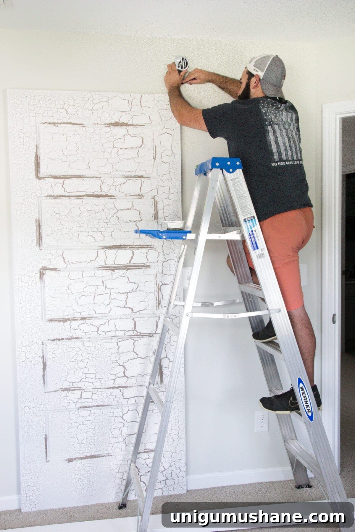 How to Install Sliding Barn Doors: Step-by-Step DIY Guide 5 How to Install Sliding Barn Doors | blesserhouse.com - A quick tutorial to show how to install sliding barn doors in 5 easy steps using a door hardware kit from @NationalHardware. #sponsored