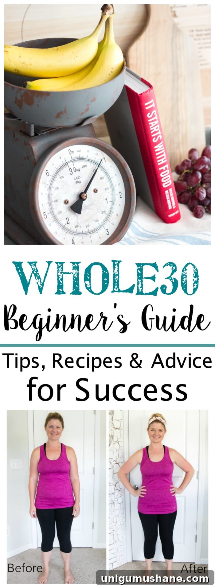 Whole30 Body Makeover: Beginner's 30-Day Starter Guide 10 My Whole 30 Body Makeover | blesserhouse.com - Whole30 Beginner's Guide - Tips, recipes, and advice to lose weight, get more energy, and find success in healthy living.