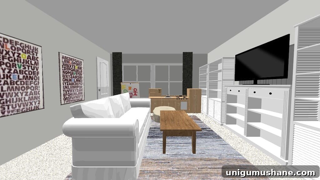 How to Plan a Room's Furniture Layout + One Room Challenge Week 1 | blesserhouse.com - How to plan a room's furniture layout and how to design mock-up rooms online like a professional for free using one simple website. 
