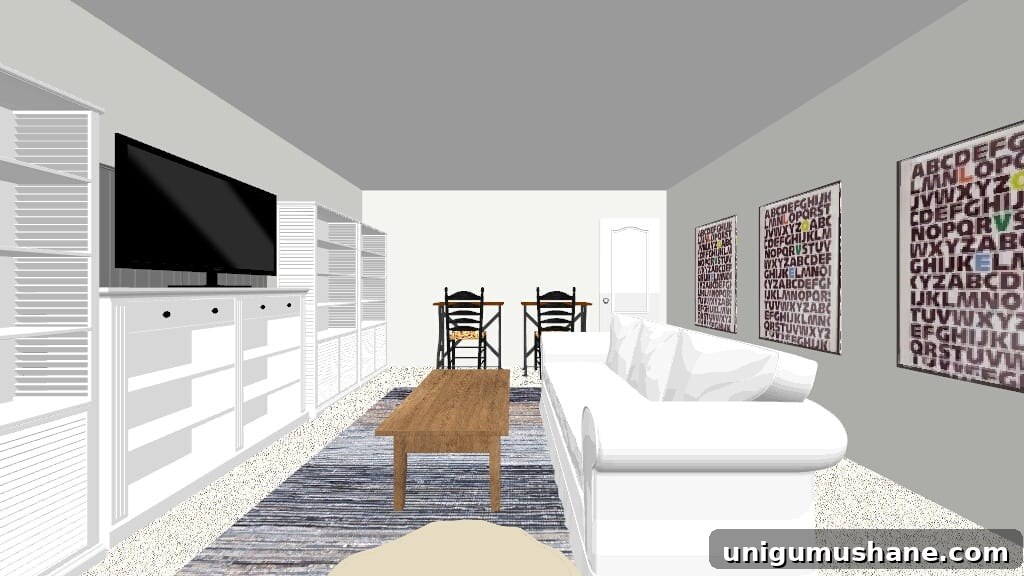 How to Plan a Room's Furniture Layout + One Room Challenge Week 1 | blesserhouse.com - How to plan a room's furniture layout and how to design mock-up rooms online like a professional for free using one simple website. 