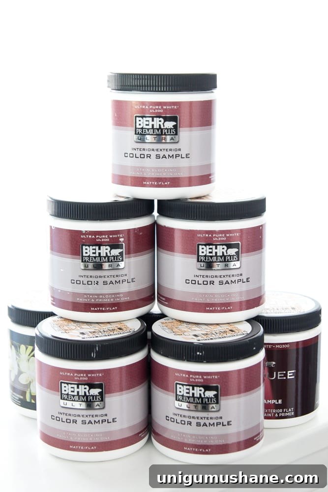 How to Choose the Right Gray Paint Color 4 How to Choose the Perfect Gray Paint | blesserhouse.com - How to decide on the best gray paint for your room makeover using 4 quick and simple steps to eliminate confusion and find a color you love.