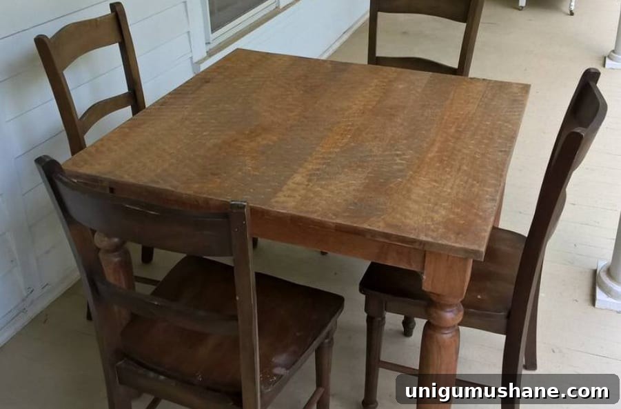 Transform a Kitchen Table into Wall-Mounted Desks: ORC Week 3 3 table