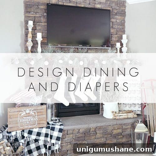 Cozy Christmas Living Room Tour with Holiday Decor Ideas 4 Cozy Christmas living room vignette with simple farmhouse holiday styling.