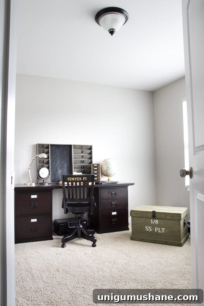 3-Year Blogiversary: Before and After Home Tour 20 3 Year Blogiversary Before and After Home Tour | blesserhouse.com - A full home tour of a suburban tract cookie cutter house with before and after shots and DIY home improvement project inspirations on a budget.