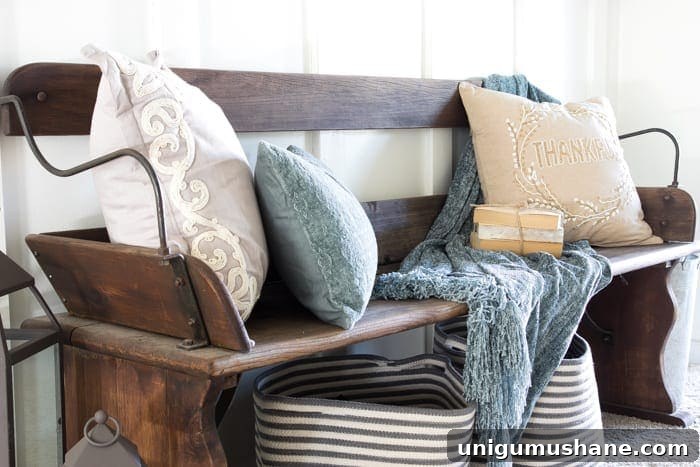 Stage an entryway before selling a house