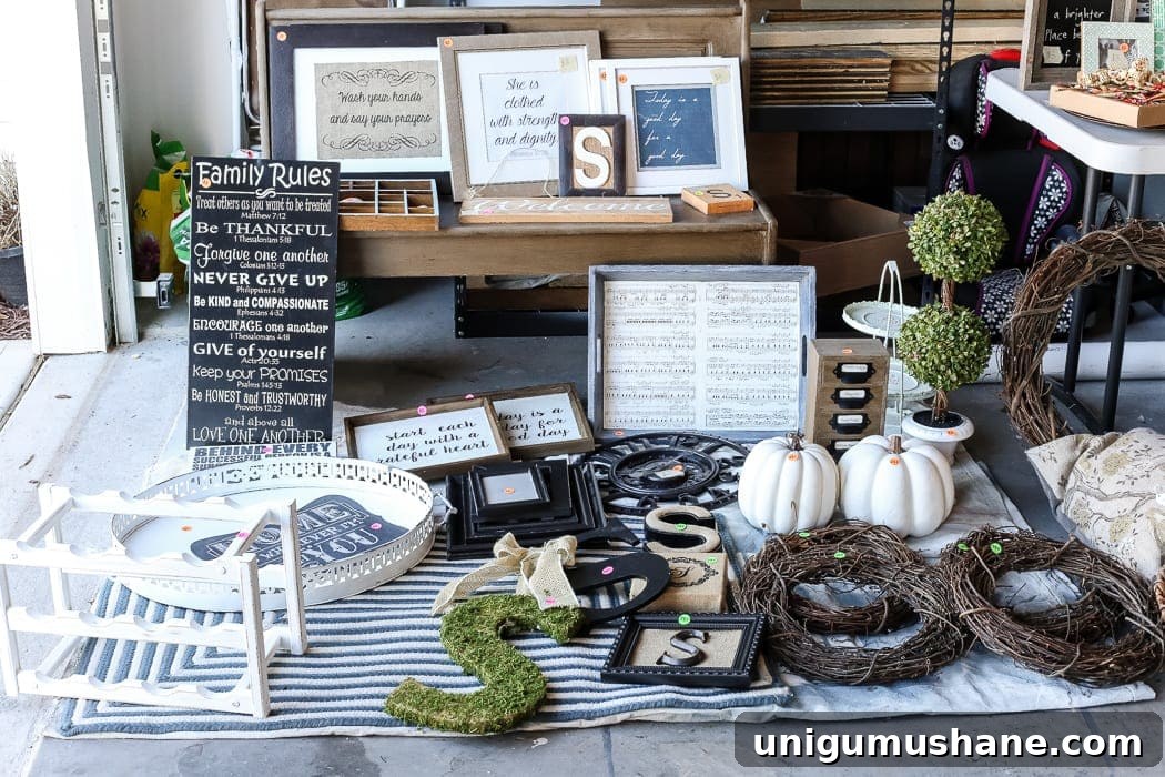Declutter rooms before selling your house