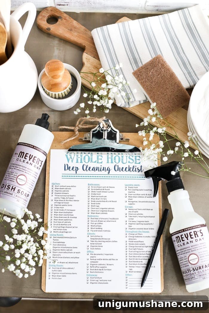 Deep clean your home before showings
