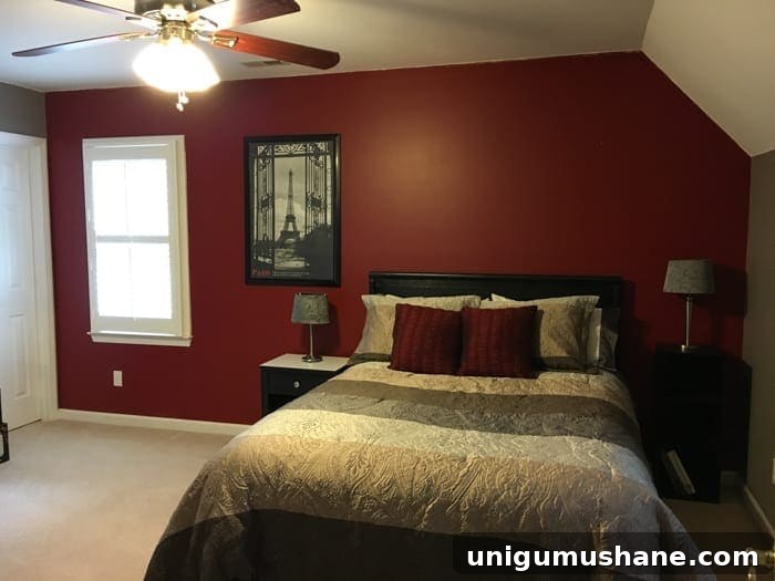 Cozy Blue Cottage Guest Bedroom Makeover: Before and After 2 Blue Cottage Style Guest Bedroom Makeover | blesserhouse.com - A dark and dated guest bedroom gets a cottage style makeover with serene shades of blue using Craigslist furniture and budget-friendly finds.
