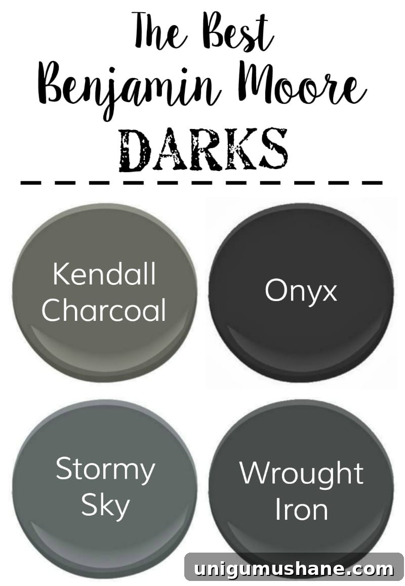 Neutral Paint Colors for Living Rooms, Bedrooms and Kitchens 5 The Best Neutral Paint Colors | blesserhouse.com - The best neutral paint colors from Benjamin Moore with cool grays, warm grays, whites, and darks to create a designer palette for your home.