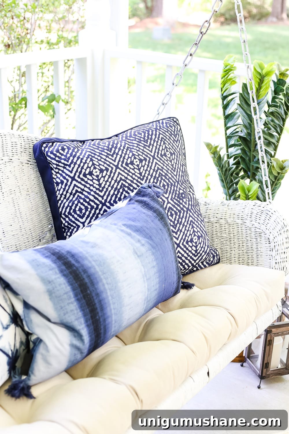 Design a Versatile Outdoor Space for Year Round Use 9 The Secret to Arranging a Versatile Outdoor Space | blesserhouse.com - 1 trick for arranging a versatile outdoor space to get the most function out of a small porch, plus decorating ideas to make it inviting with TJ Maxx. #sponsored