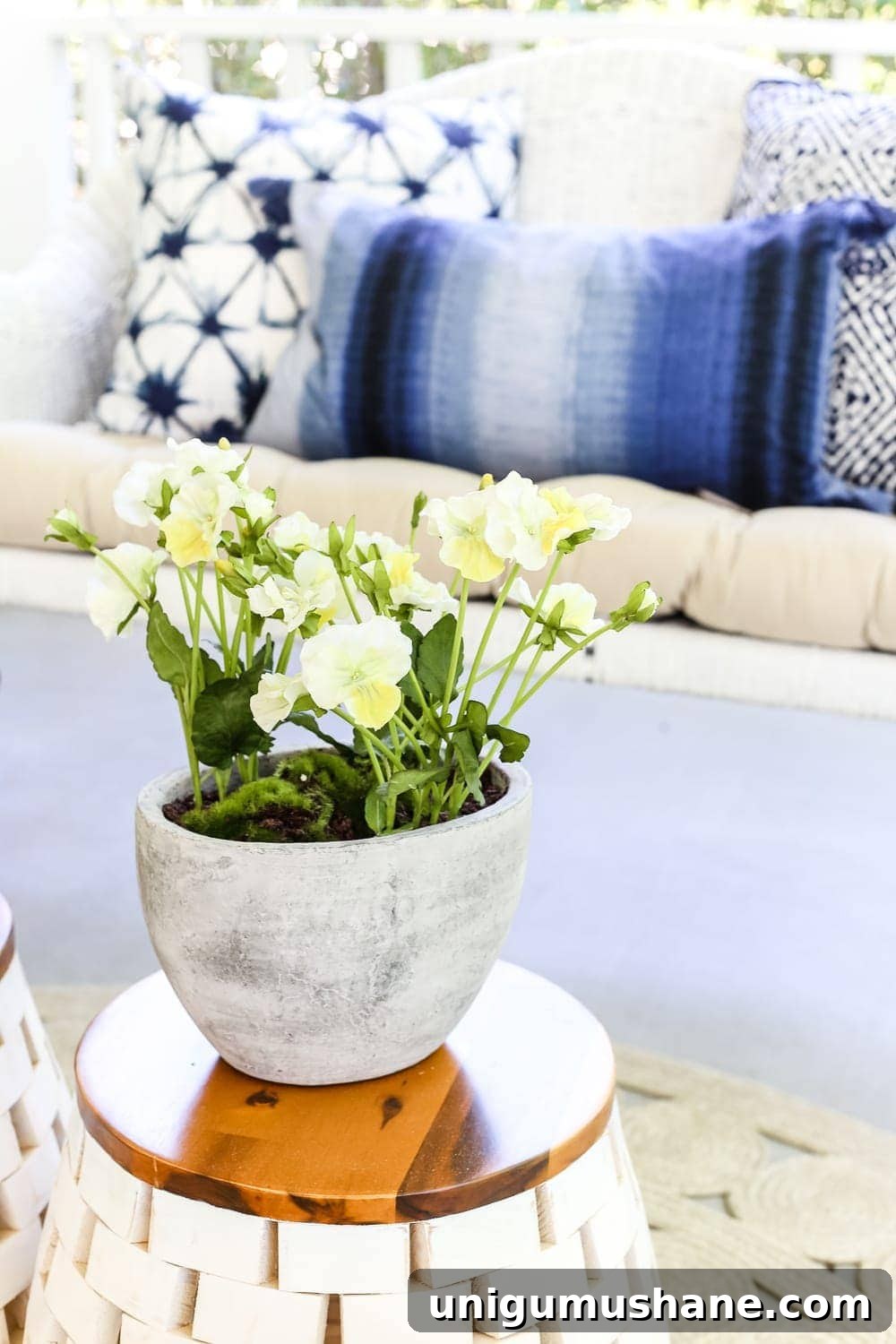 Design a Versatile Outdoor Space for Year Round Use 10 The Secret to Arranging a Versatile Outdoor Space | blesserhouse.com - 1 trick for arranging a versatile outdoor space to get the most function out of a small porch, plus decorating ideas to make it inviting with TJ Maxx. #sponsored