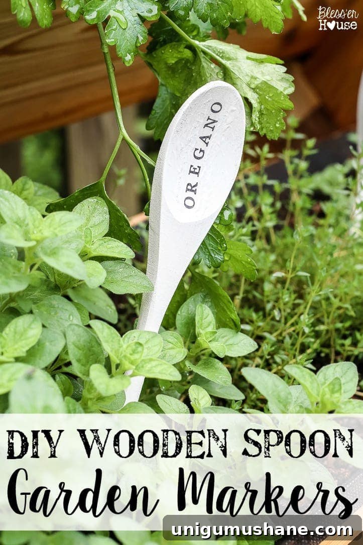 DIY Wooden Spoon Plant Markers: Stylish Garden Labels 12 img 26998 12
