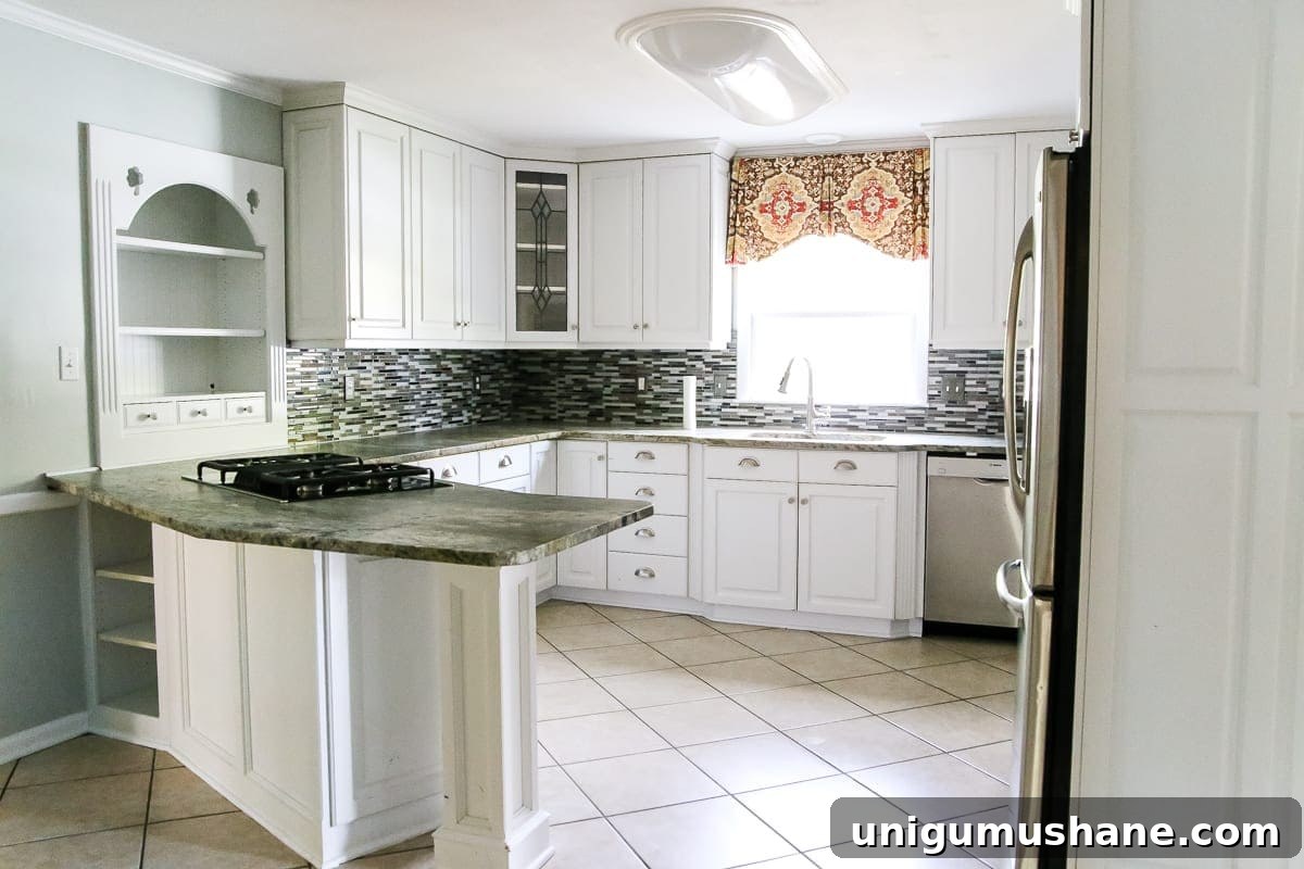 How to Install a Pressed Tin Kitchen Backsplash 2 DIY Pressed Tin Kitchen Backsplash | blesserhouse.com - How to makeover a kitchen backsplash with a pressed tin farmhouse style inexpensively and in 6 hours, no power tools required.