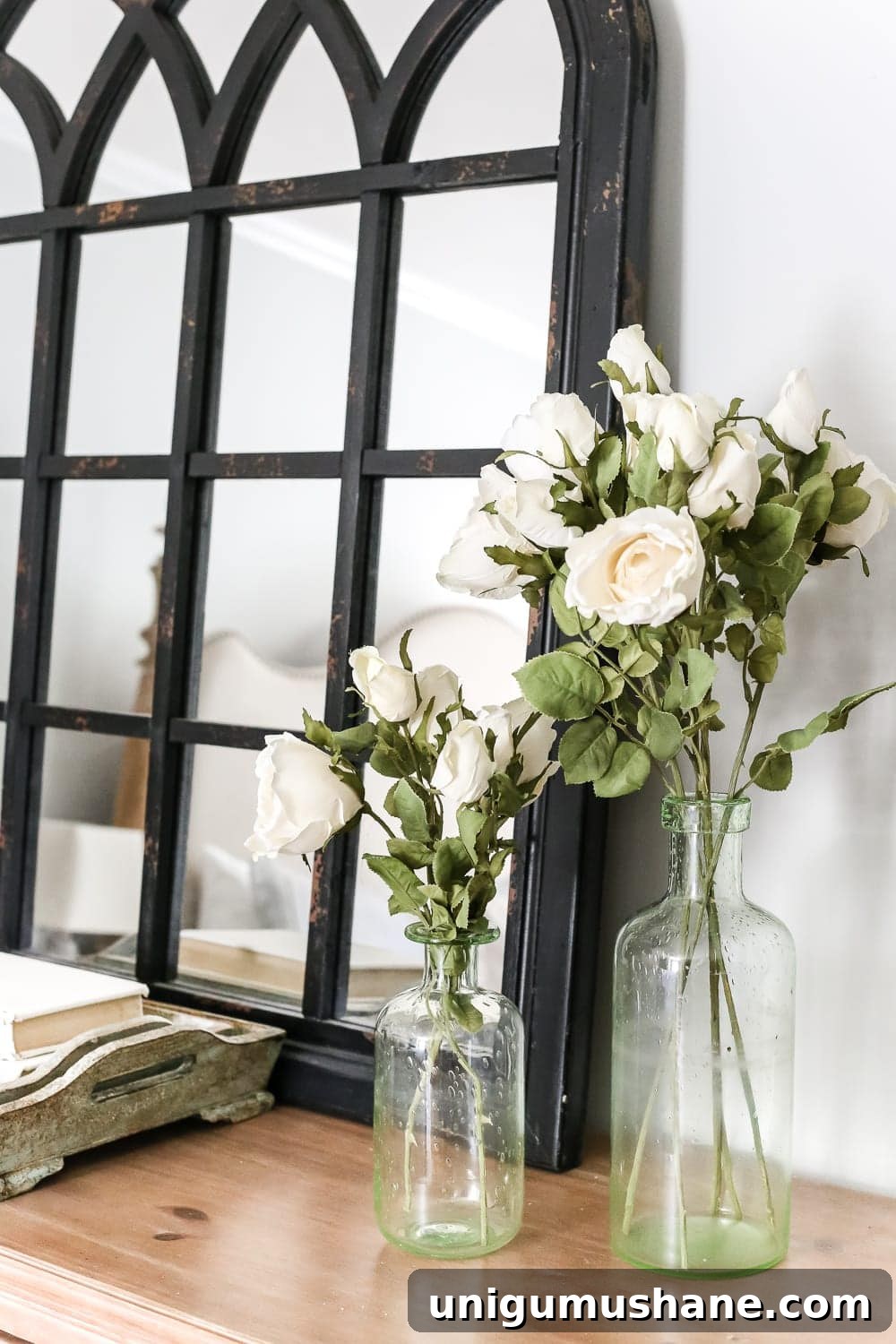 Summer Bedroom Tour: Fresh Decor Ideas and Styling Tips 10 Simply Summer Bedroom Tour | blesserhouse.com - A drab bedroom gets a sophisticated makeover using clearance items and thrift finds for a masculine / feminine balance styled for summer.