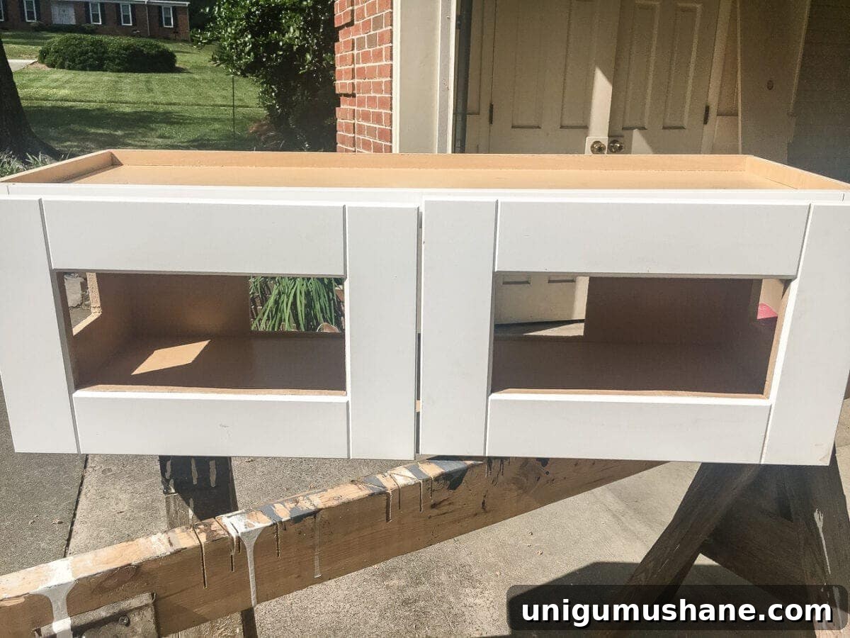 Cabinet modifications