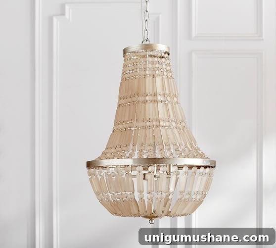 DIY Antique Gold Frosted Crystal Light Fixture Makeover 3 Semi-DIY Antique Gold Frosted Crystal Light Fixture | blesserhouse.com - A quick and simple tutorial for how to makeover a light fixture for an antique gold frosted crystal effect with a high-end designer look at half the price.