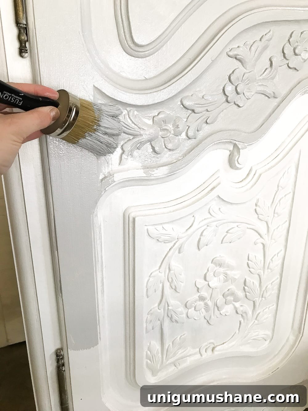 How to Build a Narnia-Inspired Wardrobe Reading Nook 4 DIY Narnia Wardrobe Reading Nook | blesserhouse.com - A plain, thrifted armoire gets a sweet, fairytale-like makeover as a reading nook based on the story of The Lion, the Witch, and the Wardrobe.
