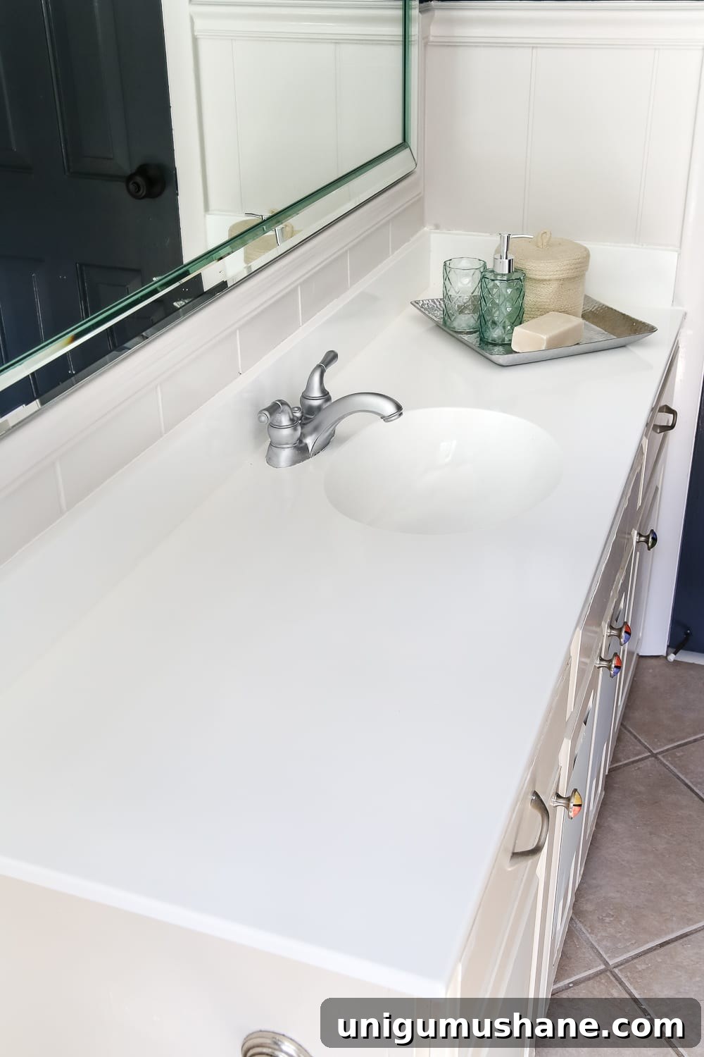 How to Paint a Bathroom Sink Countertop 22 painting an old countertop white with tub and tile refinishing kit