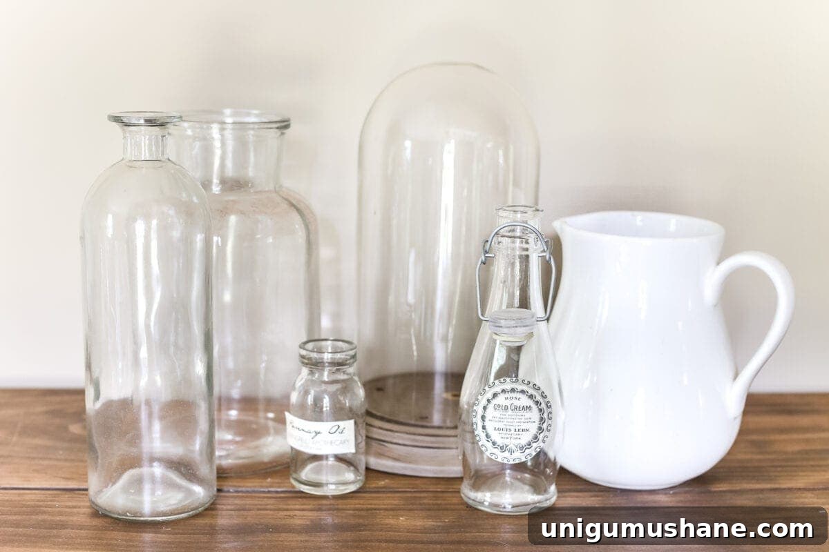 Vases for home decor capsule wardrobe