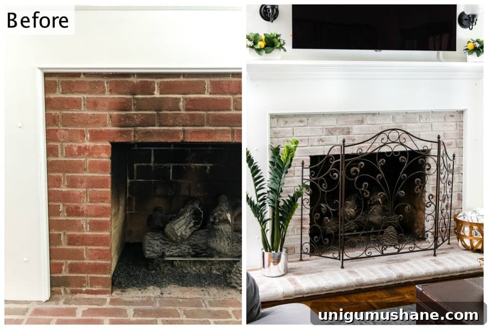 Limewash Brick Exterior Plans | blesserhouse.com - A full exterior brick house makeover plan using real slaked limewash paint and trim color options for a classic European look.