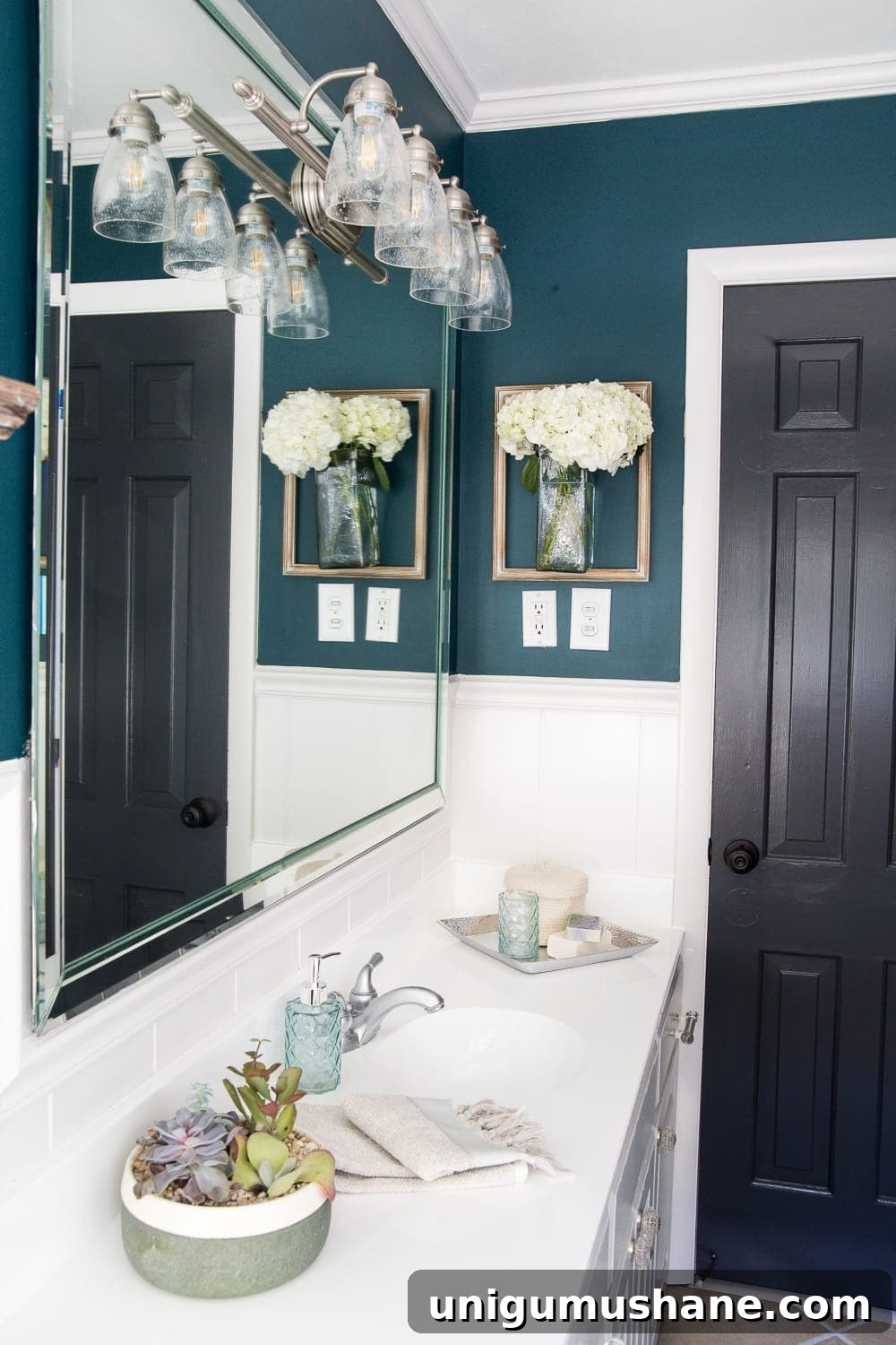 Tassel Trim Shower Curtain