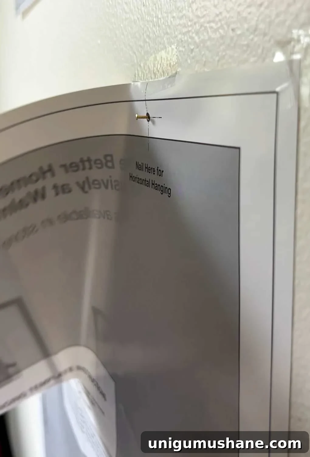ripping off a paper picture frame template