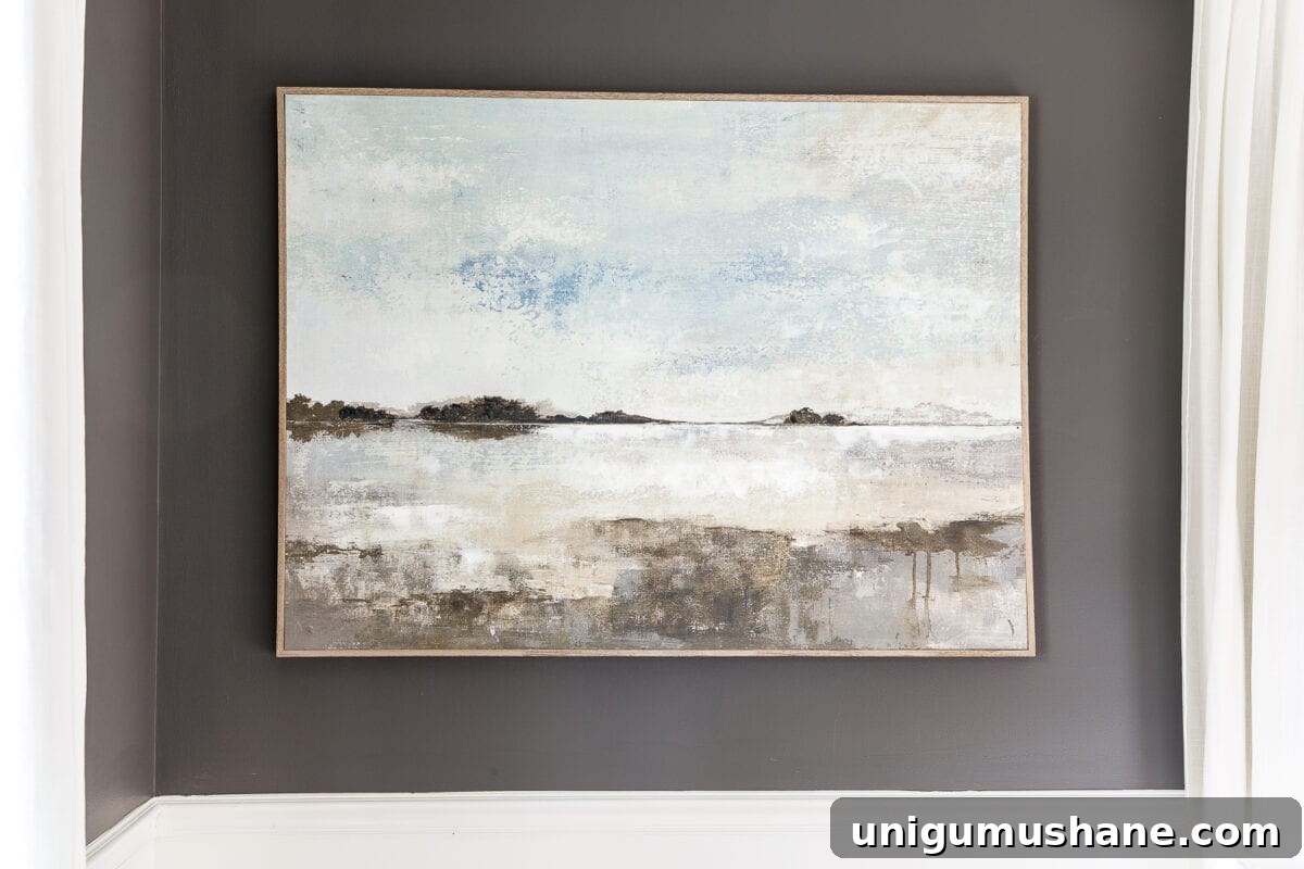 DIY Mirror Gallery Wall Using Thrifted Frames 7 A couple of tricks for hanging the perfect mirror gallery wall plus ideas for a traditional meets modern eclectic dining room. #diningroom #gallerywall #walldecor #mirrors