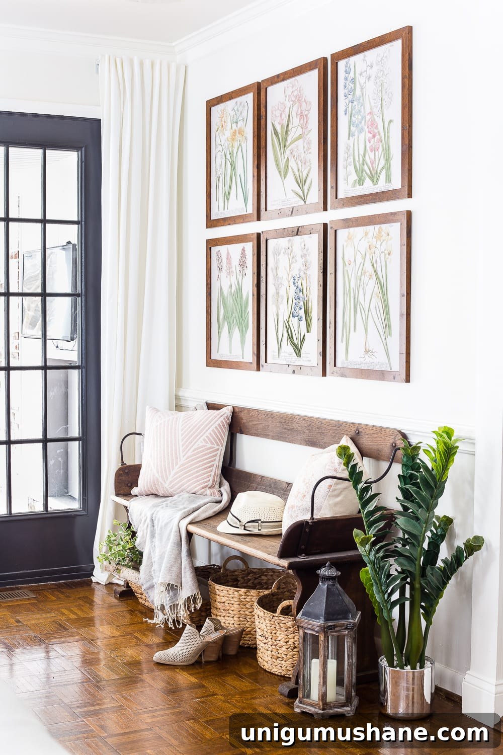 Spring Living Room Tour: Fresh Decor Ideas 10 A living room gets a spring refresh with simple florals, candle light, and light fabrics. #springdecor #livingroom #springlivingroom #springaccents #livingroomdesign #livingroomdecor #budgetdecor