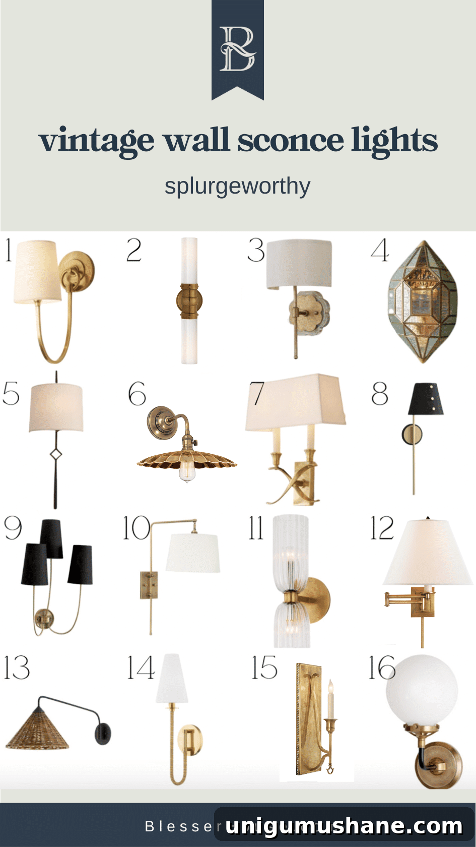 Vintage Wall Sconces: 32 Stylish Picks for Every Room 12 Splurge-worthy Vintage Style Wall Sconce Lights