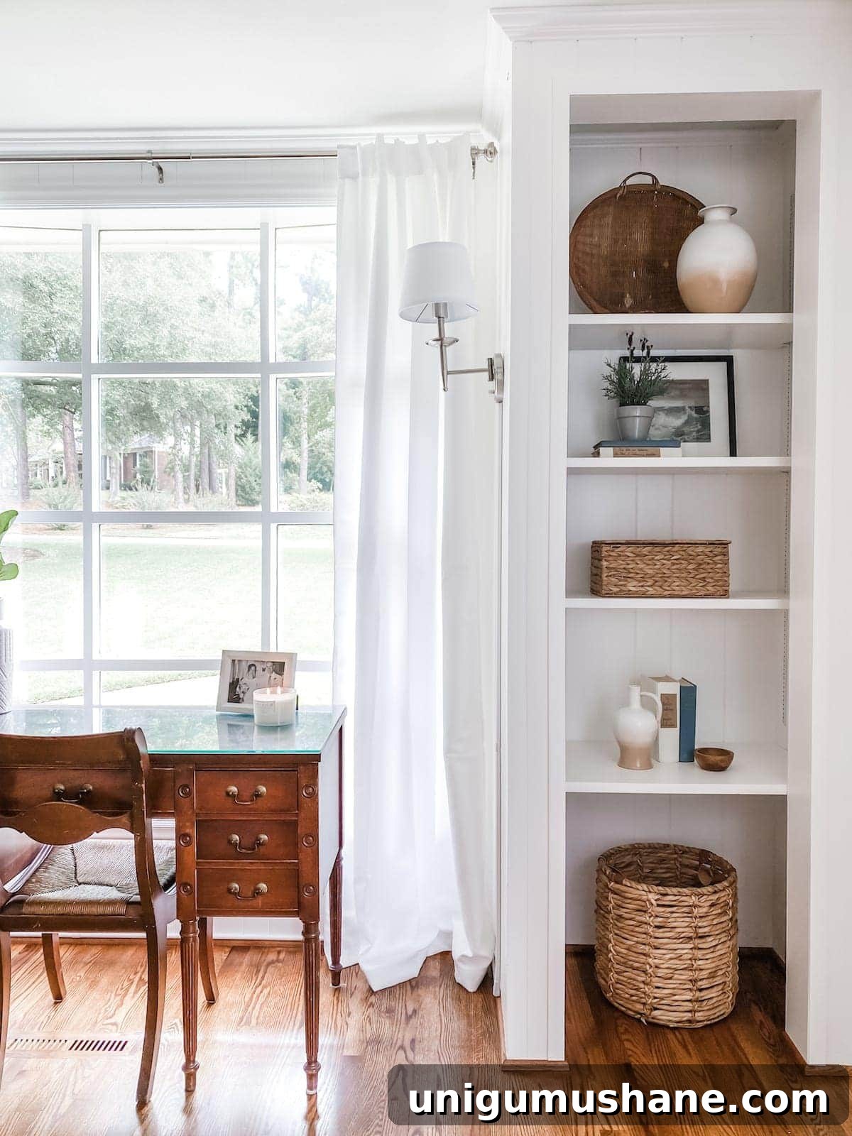 Vintage Wall Sconces: 32 Stylish Picks for Every Room 5 plug-in wall lamps in front of window