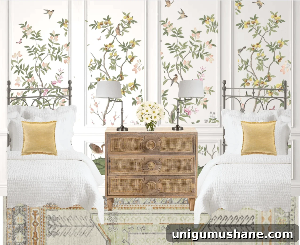 kids bedroom mood board design