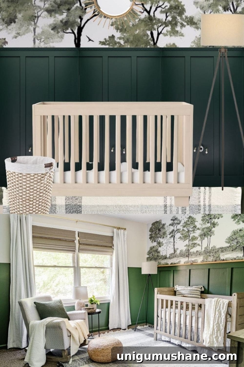 nursery mood board design