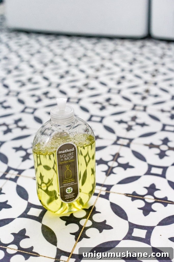 What 10 Months Taught Us About Patterned Vinyl Tile Durability 6 The best way to clean vinyl tile floors