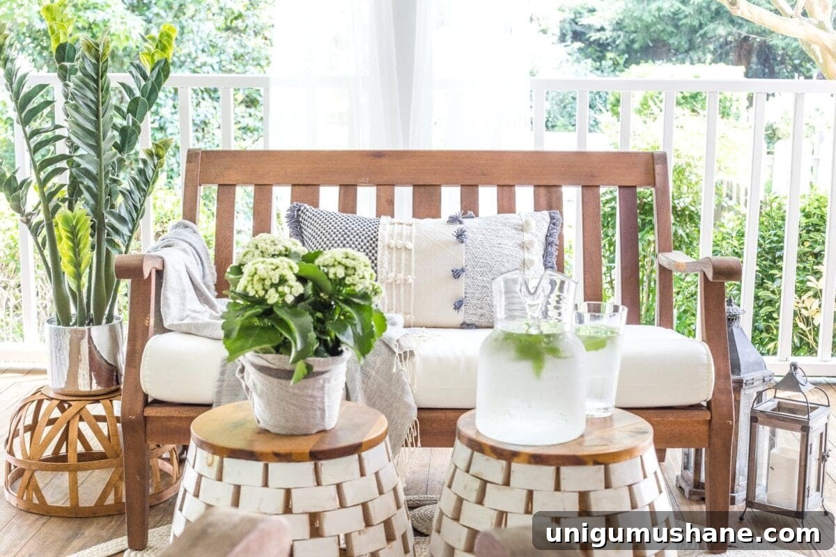 Summer Back Porch Tour: Inspiring Decor and Outdoor Styling 10 back porch summer decorating