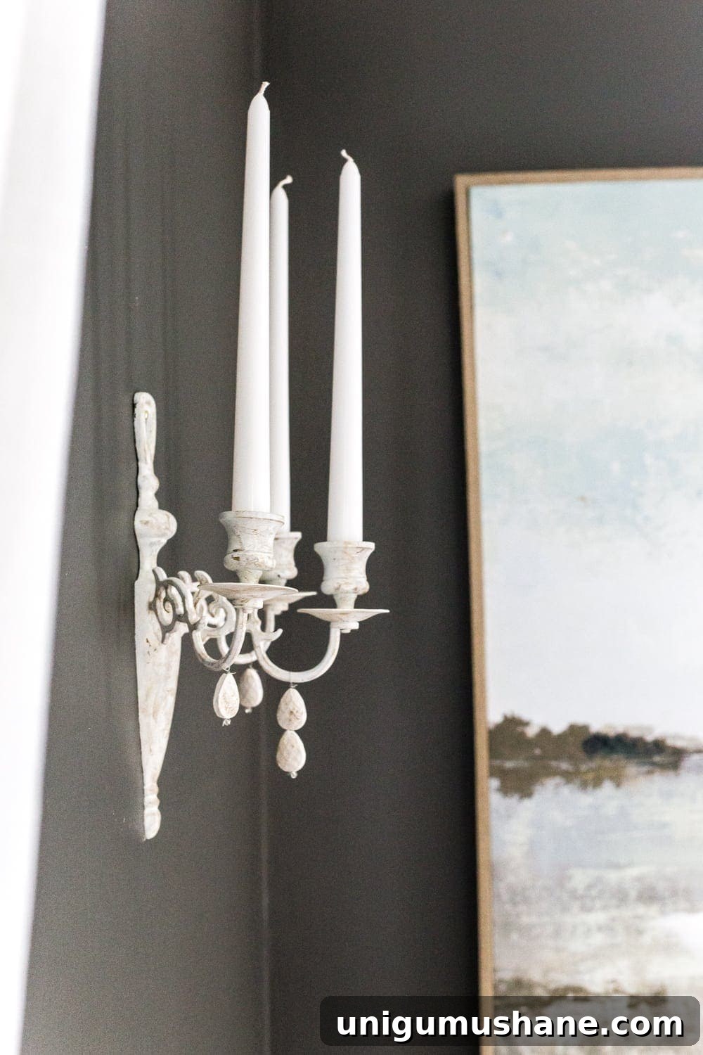 DIY Restoration: 1980s Brass French Sconce 9 DIY French sconce from 80s brass fixtures