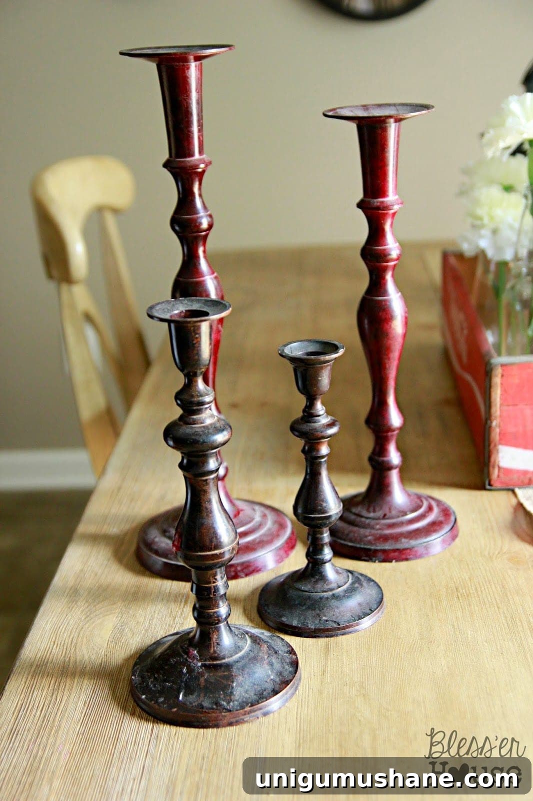 30 Stylish Thrift Store Finds for Home Decor 32 candle holders found while thrift shopping