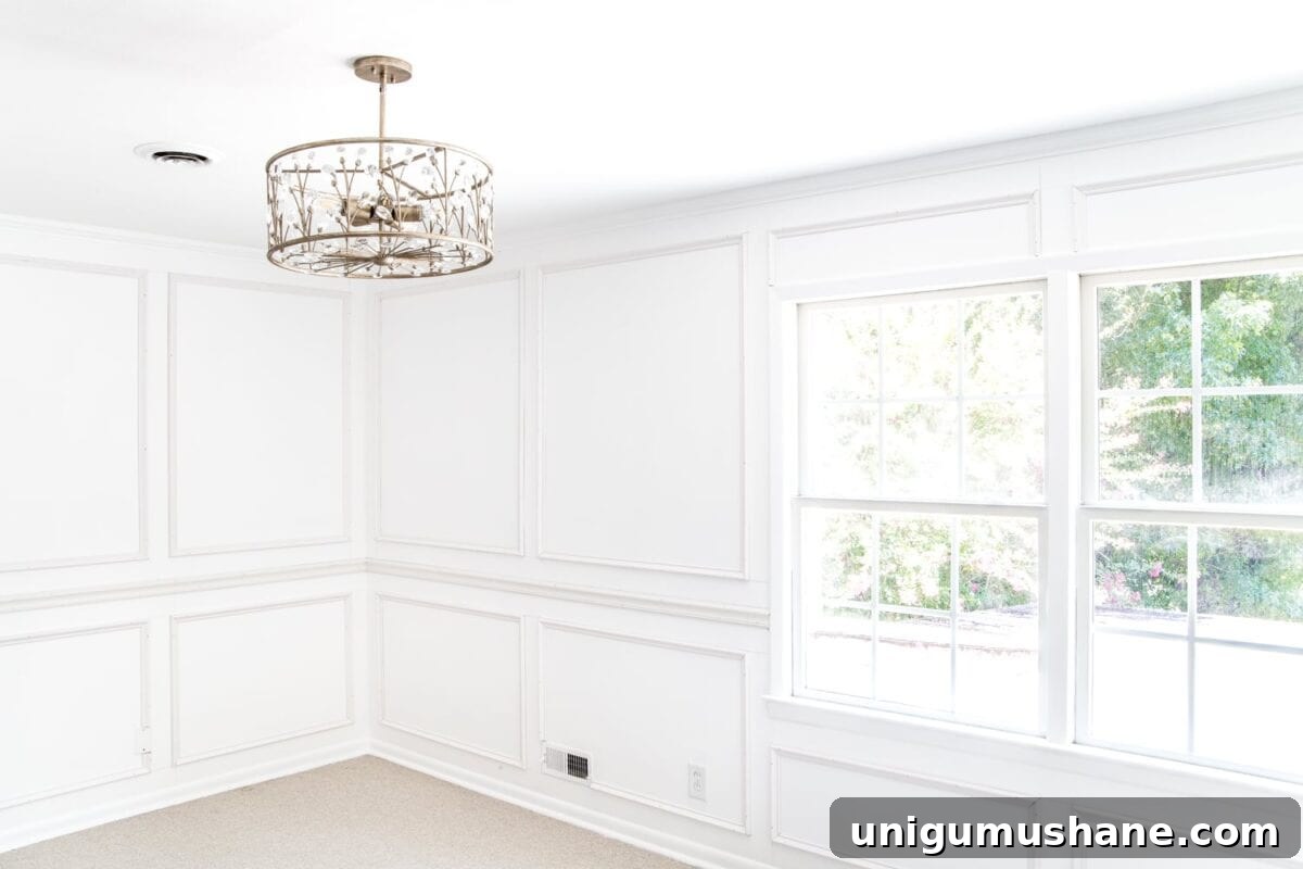 How to Update a Nursery Light Fixture 4 A feminine, vintage, glam lighting update for a baby girl's nursery makeover. #nurserylighting #lightfixture #glamdecor #vintagedecor