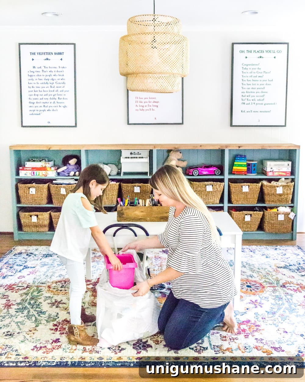 Declutter Your Whole Home: Free Printable Checklist 7 How to efficiently declutter a playroom + decluttering checklist printable