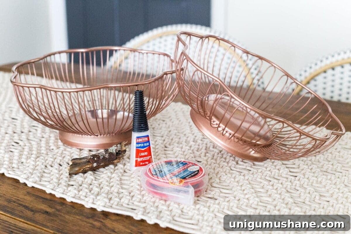 Fall Pumpkin Decor from Wire Baskets and Bundt Pans 5 how to make a pumpkin using wire bread baskets
