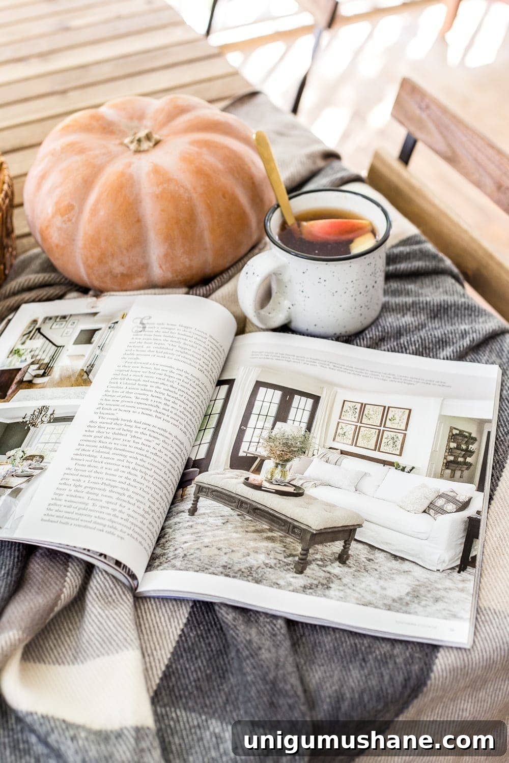 Southern Cottage Magazine Spread: Charming Home Decor Ideas 5 Cozy corner showcasing handmade and thrifted decor