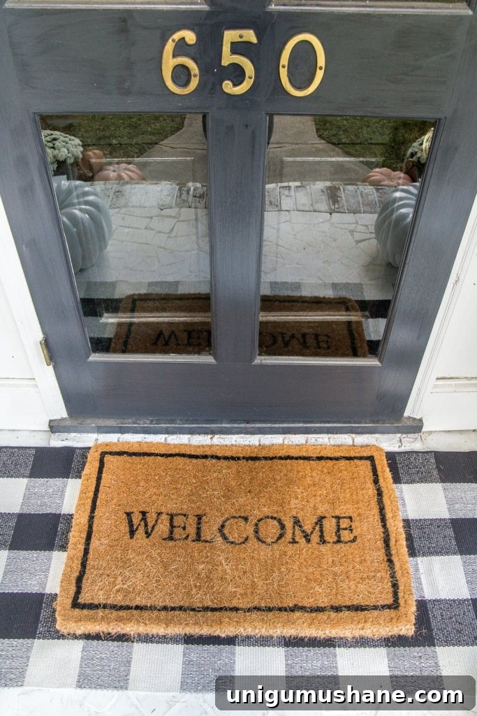 28 Clever Doormats to Welcome Guests at Home 3 A home decor shopping guide with 28 of the most hilarious, entertaining, and cheeky welcome mats to add personality to your porch or entryway. #welcomemat