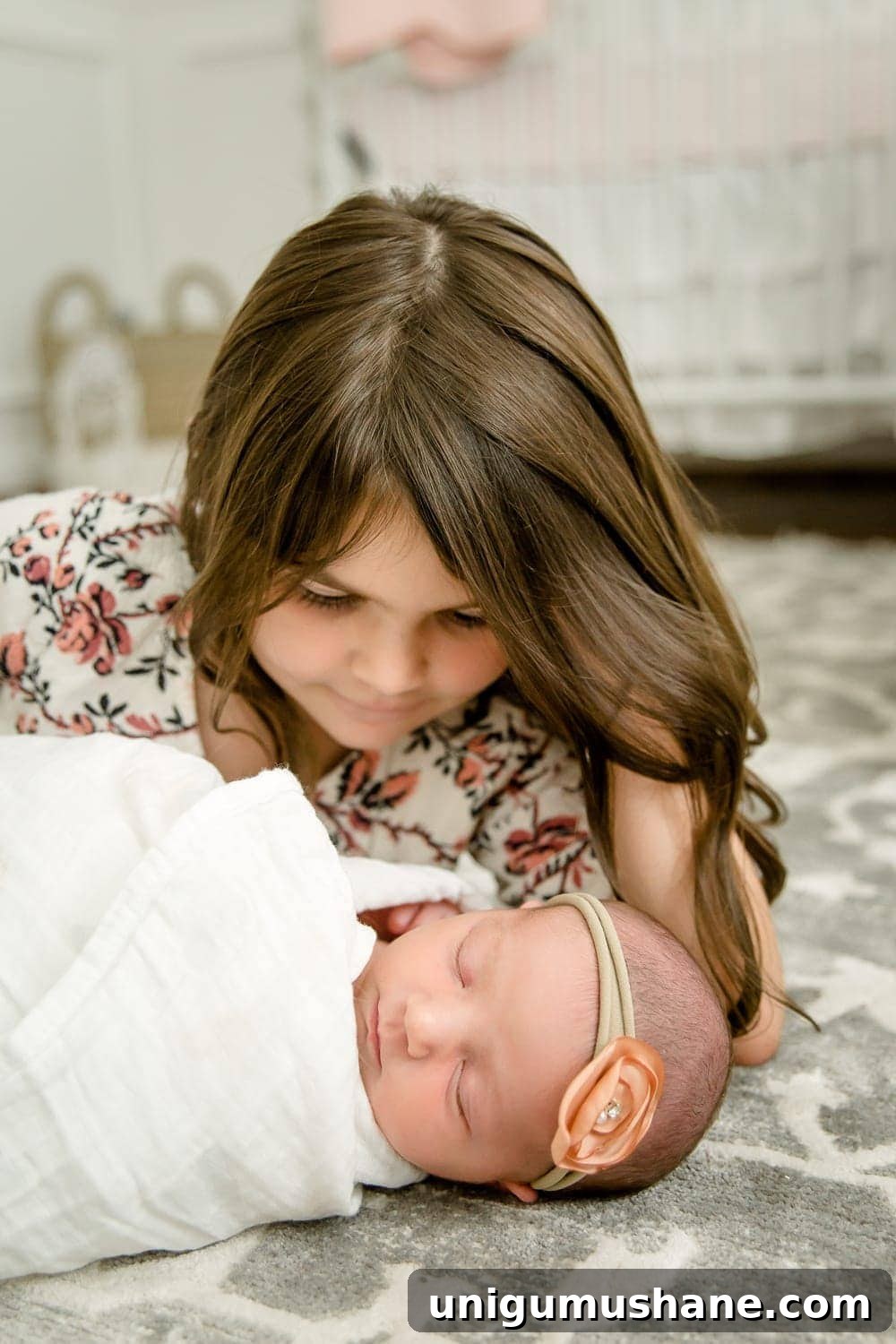 Regan's Birth Story: Welcoming Our Family of Four 16 Baby Regan sleeping