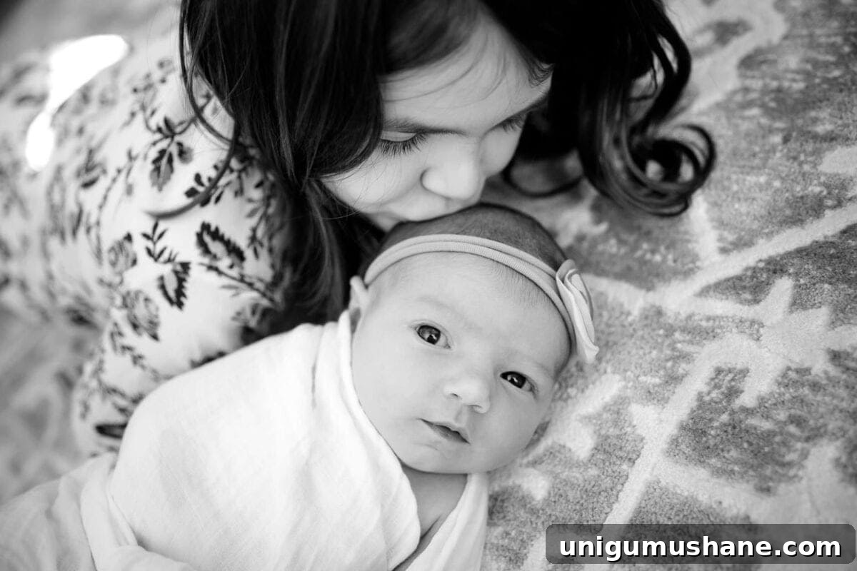 Regan's Birth Story: Welcoming Our Family of Four 3 Baby Regan close-up