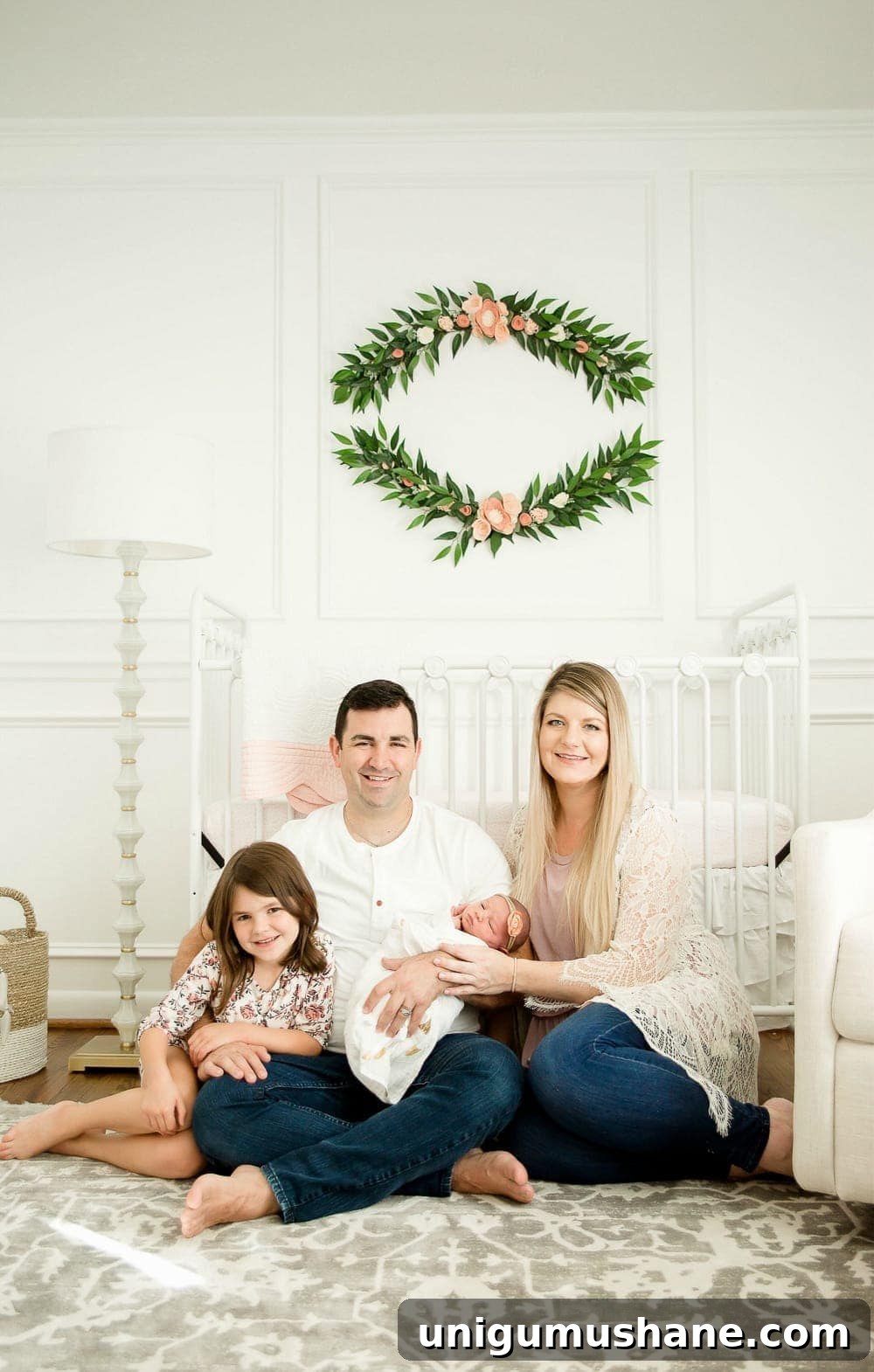 Regan's Birth Story: Welcoming Our Family of Four 5 Newborn and family portraits