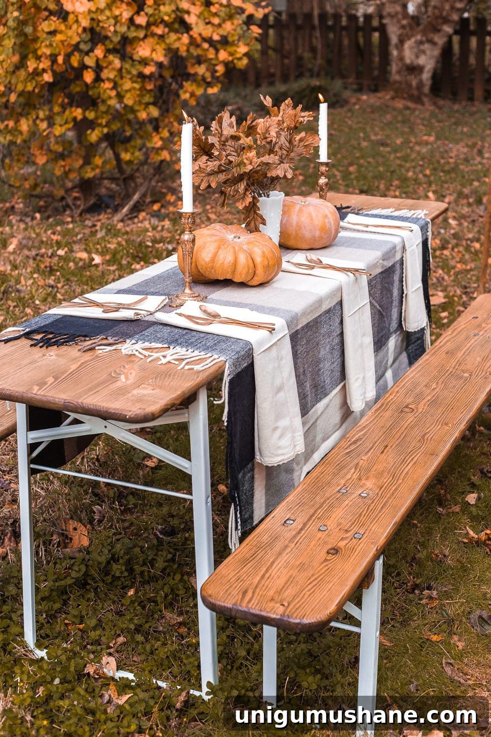 Transform Your Beer Garden Table for Alfresco Thanksgiving 5 Thanksgiving alfresco beer garden table
