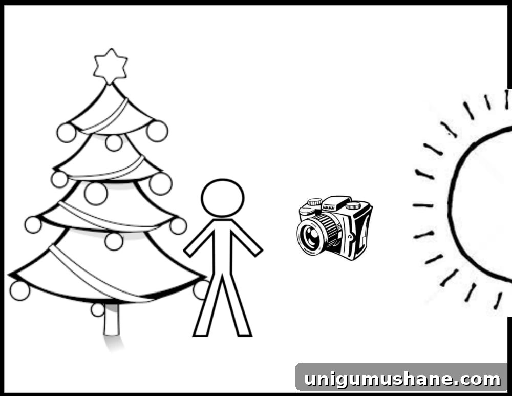 20 DIY Family Christmas Photo Ideas to Capture at Home 7 How to Take DIY Christmas Photos Around Your Tree | A step-by-step tutorial for taking Christmas pictures of your family by yourself that look dreamy and professional.